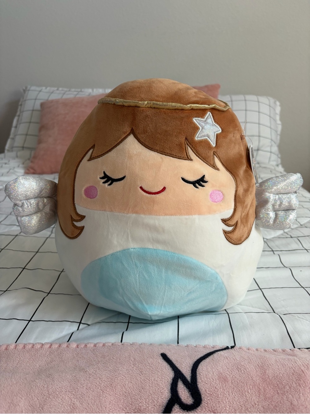 Squishmallows Nicky the angel 12”